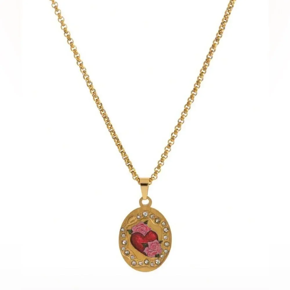 Heart Necklace Q463